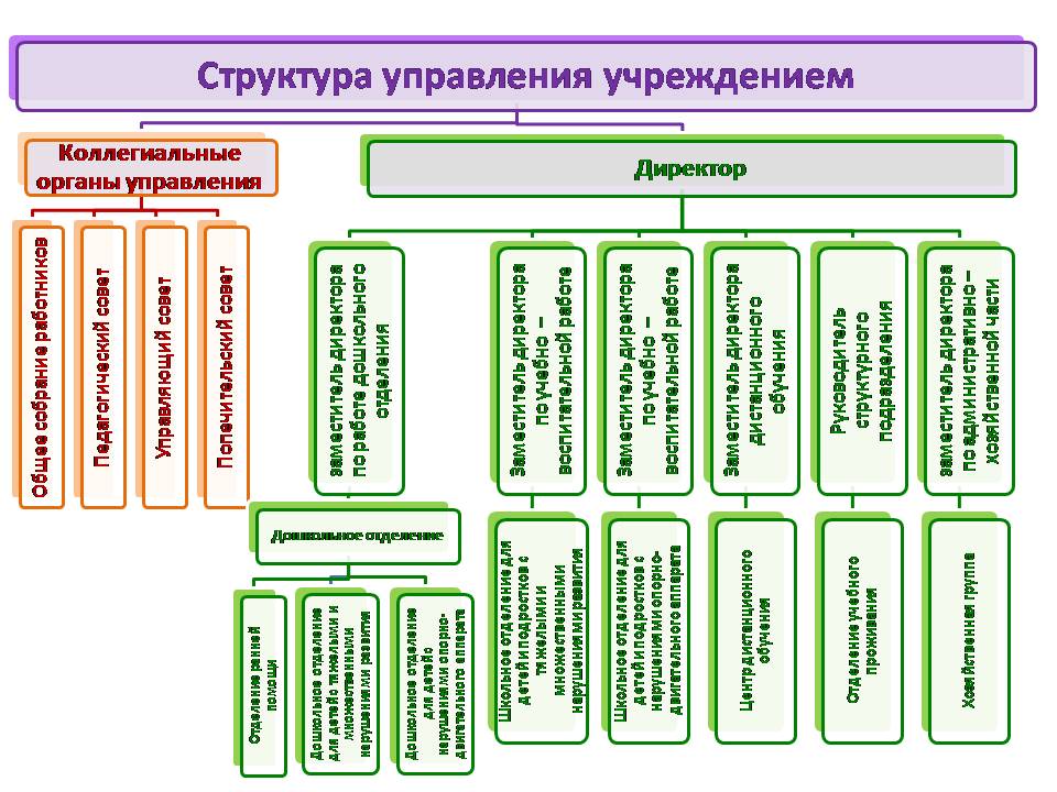 структура управления цлп